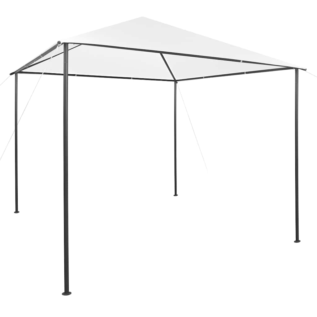 Pavėsinė, baltos spalvos, 3x3x2,9m, 180g/m² Pavėsinė, baltos spalvos, 3x3x2,9m, 180g/m² - Image 2