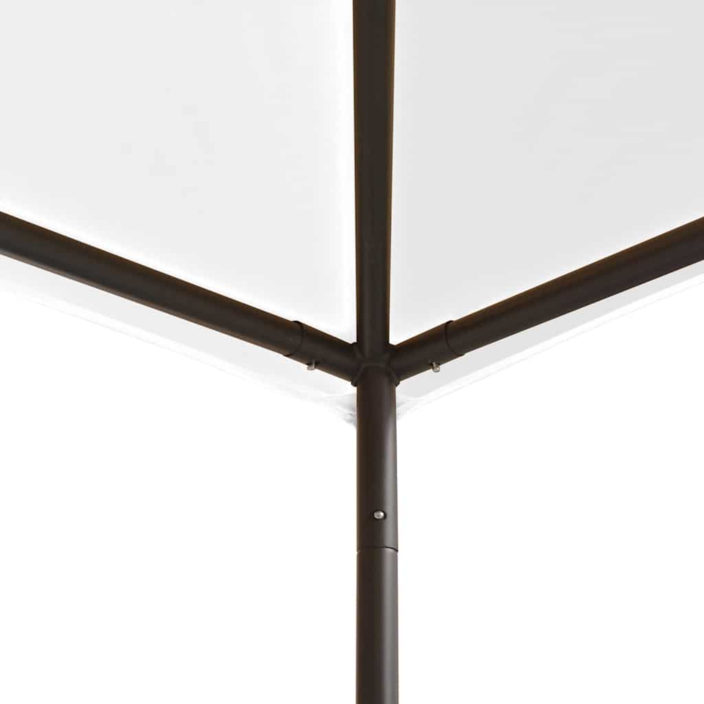 Pavėsinė, baltos spalvos, 3x3x2,9m, 180g/m² Pavėsinė, baltos spalvos, 3x3x2,9m, 180g/m² - Image 3
