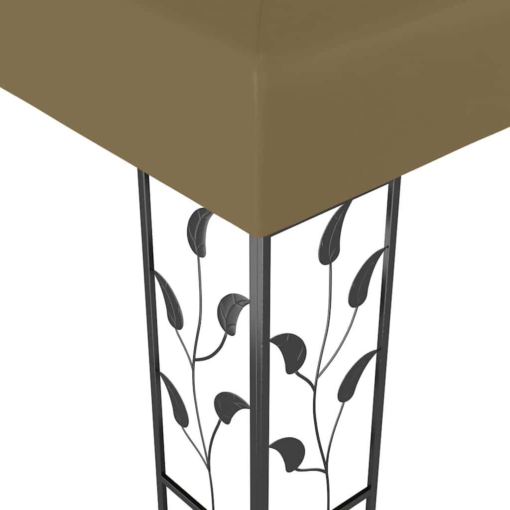 Pavėsinė, taupe spalvos, 3x3m, 180g/m² Pavėsinė, taupe spalvos, 3x3m, 180g/m² - Image 3