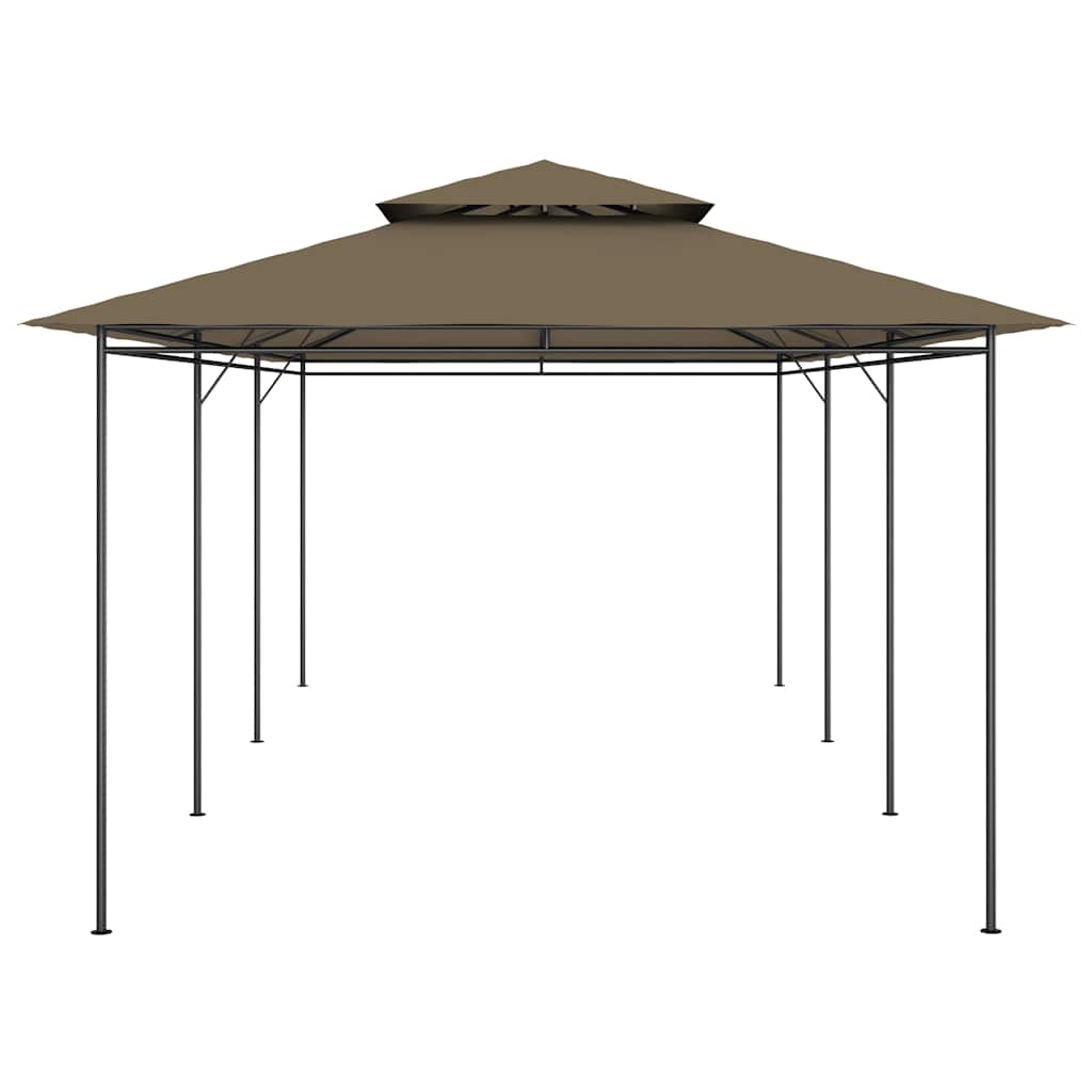 Pavėsinė, taupe spalvos, 600x298x270cm, 180g/m² Pavėsinė, taupe spalvos, 600x298x270cm, 180g/m² - Image 3