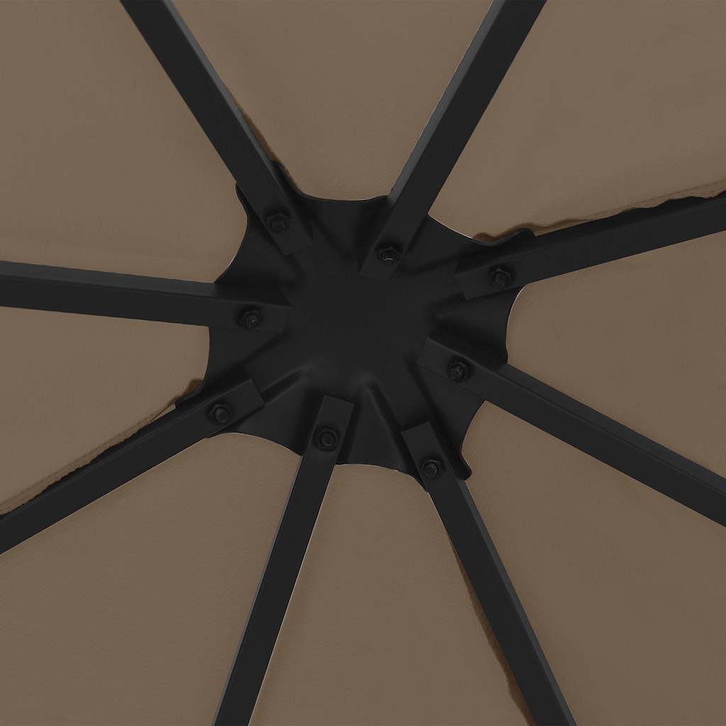 Pavėsinė, taupe spalvos, 3x3m Pavėsinė, taupe spalvos, 3x3m - Image 6