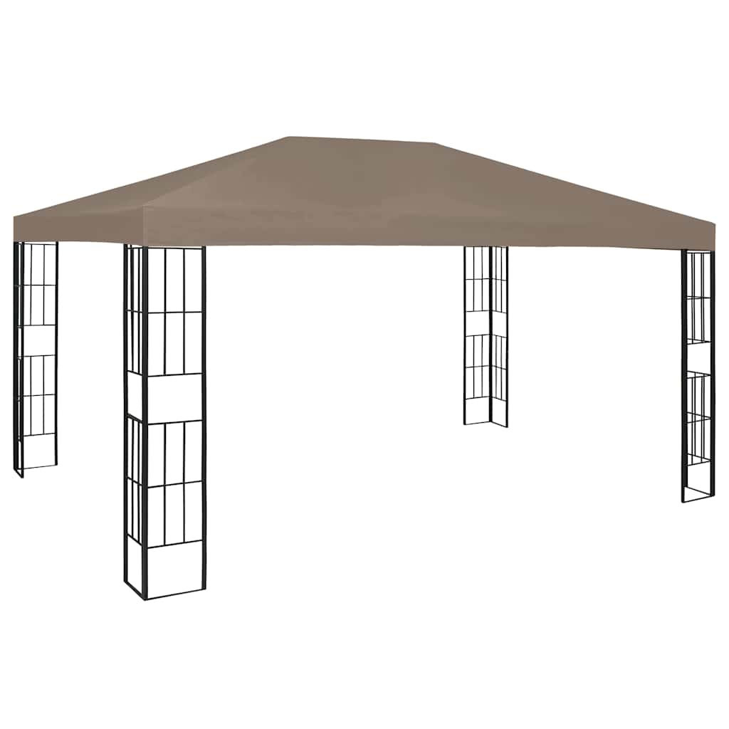 Pavėsinė, taupe spalvos, 4x3m Pavėsinė, taupe spalvos, 4x3m - Image 2