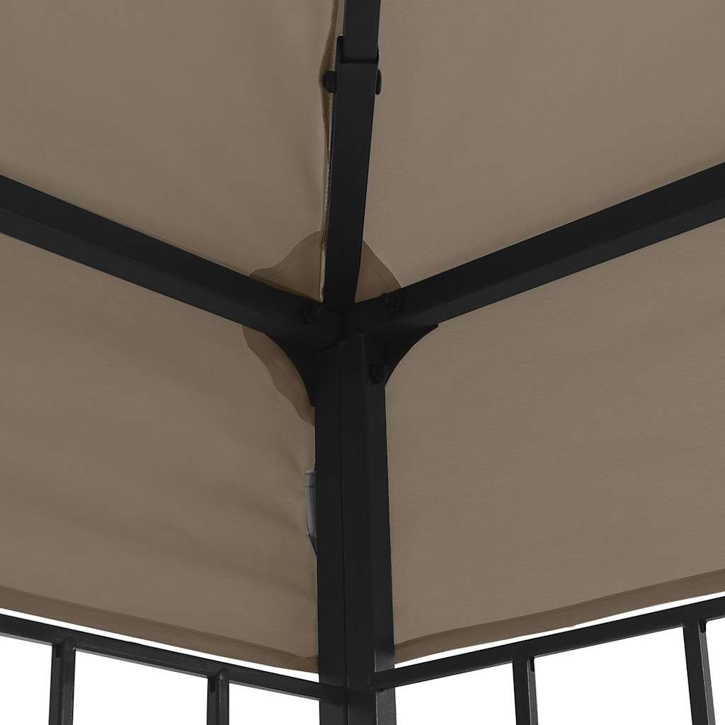 Pavėsinė, taupe spalvos, 4x3m Pavėsinė, taupe spalvos, 4x3m - Image 5