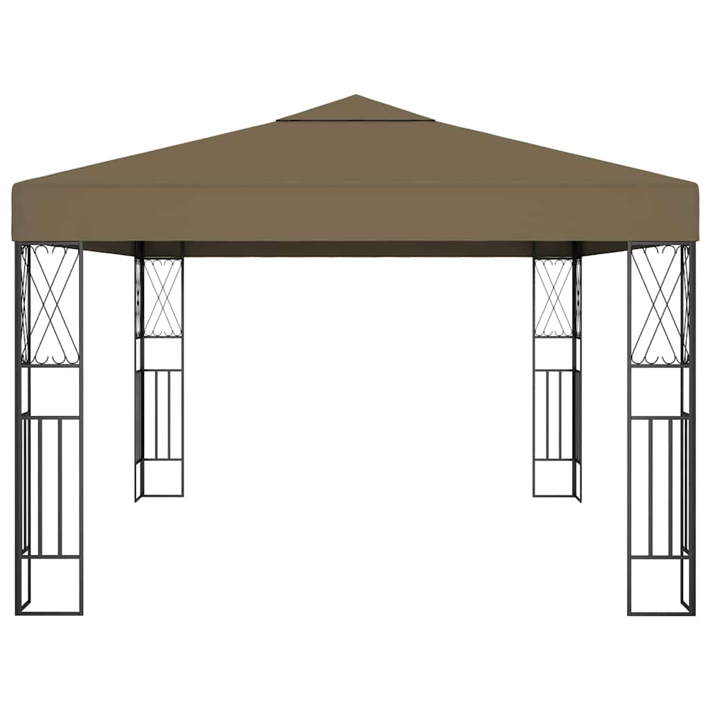 Pavėsinė, taupe spalvos, 3x4m, audinys Pavėsinė, taupe spalvos, 3x4m, audinys - Image 3