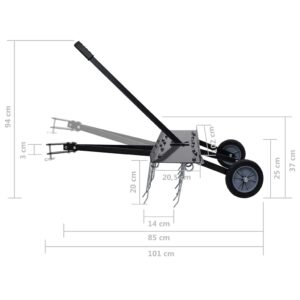 Skarifikatorius vejapjovei, 100cm Skarifikatorius vejapjovei, 100cm