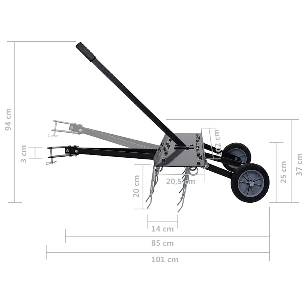 Skarifikatorius vejapjovei, 100cm Skarifikatorius vejapjovei, 100cm
