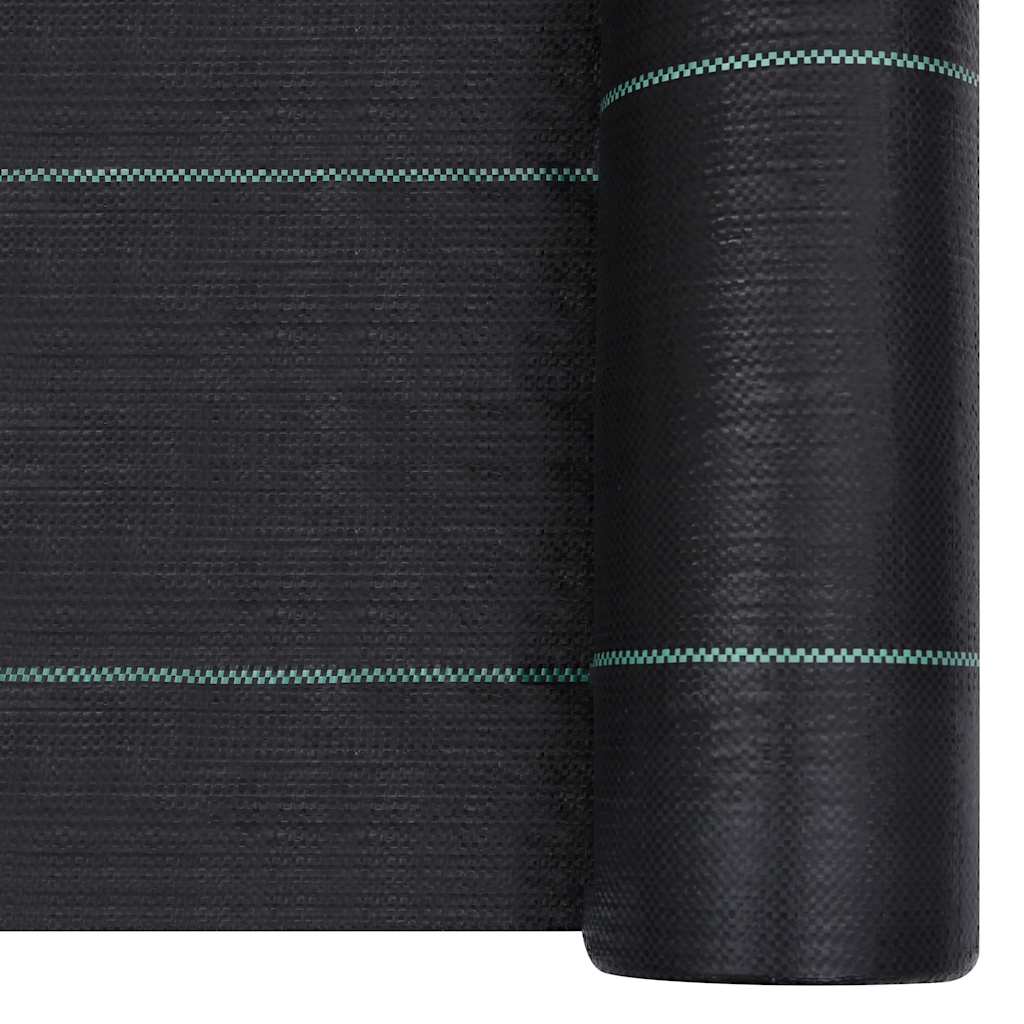 Agroplėvelė nuo piktžolių ir šaknų, juoda, 1x50m, PP Agroplėvelė nuo piktžolių ir šaknų, juoda, 1x50m, PP - Image 3