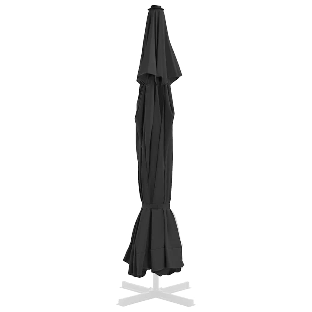 Pakaitinis audinys lauko skėčiui nuo saulės, juodas, 515cm Pakaitinis audinys lauko skėčiui nuo saulės, juodas, 515cm - Image 4