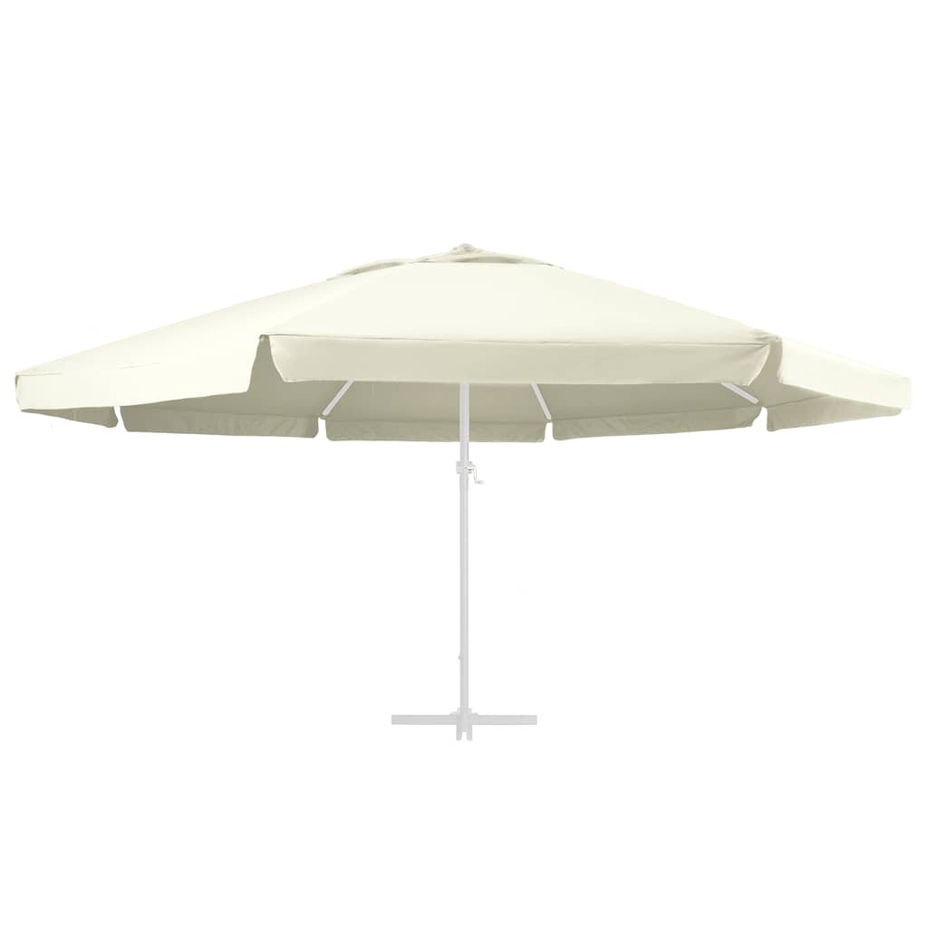 Pakaitinis audinys lauko skėčiui nuo saulės, smėlio, 610cm Pakaitinis audinys lauko skėčiui nuo saulės, smėlio, 610cm - Image 3