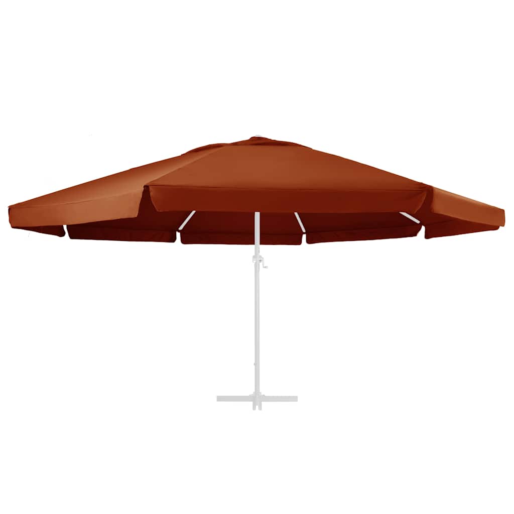 Pakaitinis audinys lauko skėčiui nuo saulės, terakota, 610cm Pakaitinis audinys lauko skėčiui nuo saulės, terakota, 610cm - Image 3