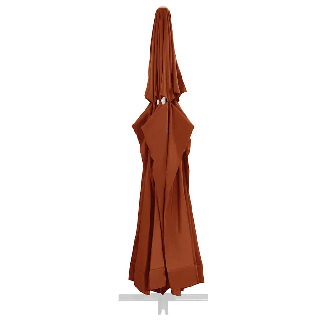 Pakaitinis audinys lauko skėčiui nuo saulės, terakota, 610cm Pakaitinis audinys lauko skėčiui nuo saulės, terakota, 610cm - Image 4