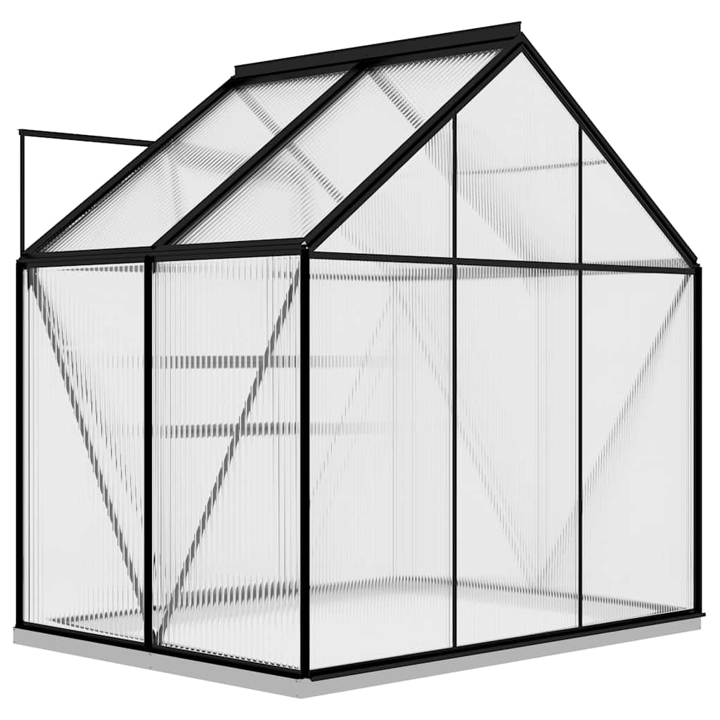 Šiltnamis, antracito spalvos, aliuminis, 2,47m² Šiltnamis, antracito spalvos, aliuminis, 2,47m² - Image 6