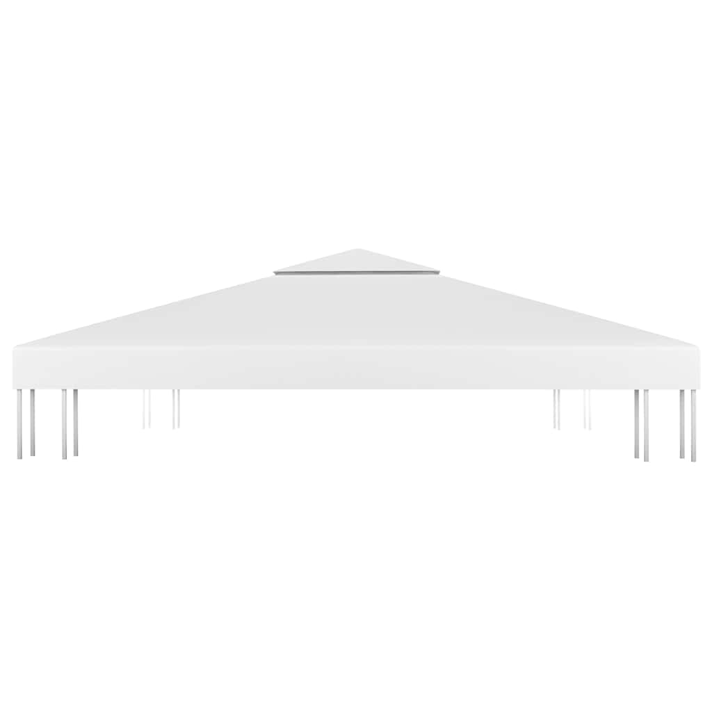 Pavėsinės uždangalas, 2 pakopų, baltas, 3x3m, 310 g/m² Pavėsinės uždangalas, 2 pakopų, baltas, 3x3m, 310 g/m² - Image 3