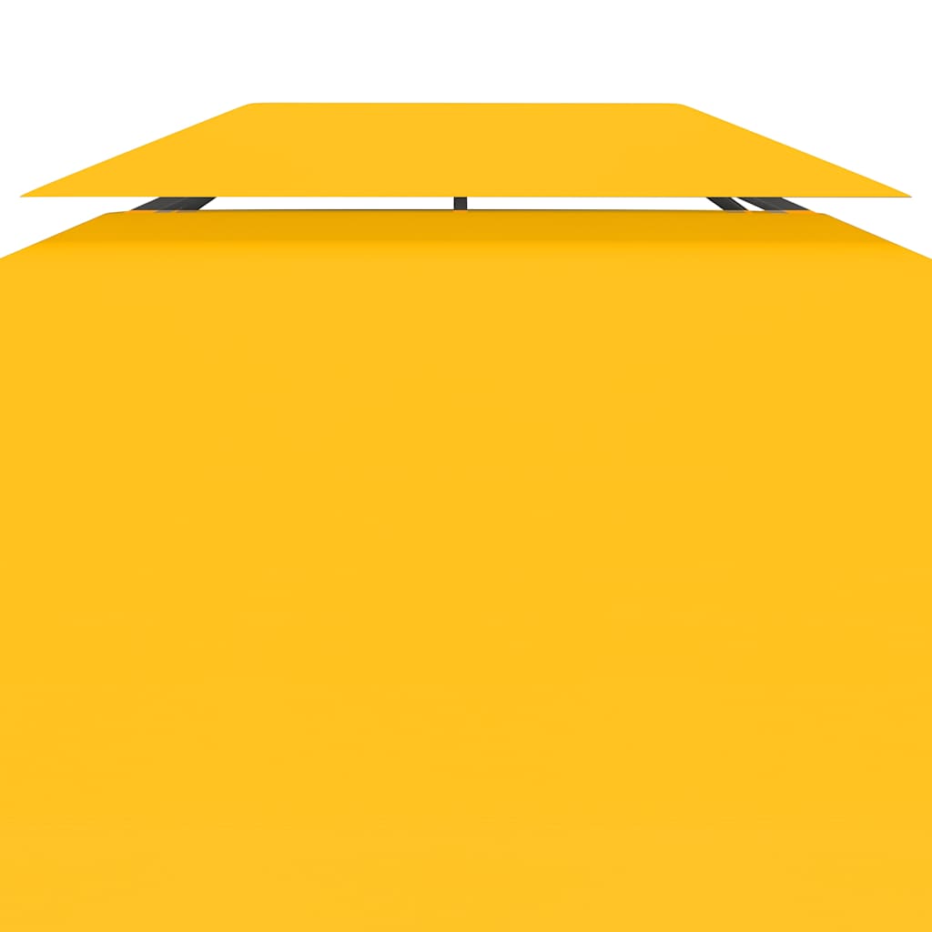 Pavėsinės uždangalas, 2 pakopų, geltonas, 4x3m, 310 g/m² Pavėsinės uždangalas, 2 pakopų, geltonas, 4x3m, 310 g/m² - Image 5