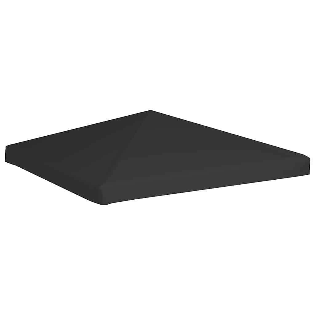 Viršutinis pavėsinės uždangalas, juodos spalvos, 3x3m, 270 g/m² Viršutinis pavėsinės uždangalas, juodos spalvos, 3x3m, 270 g/m² - Image 2