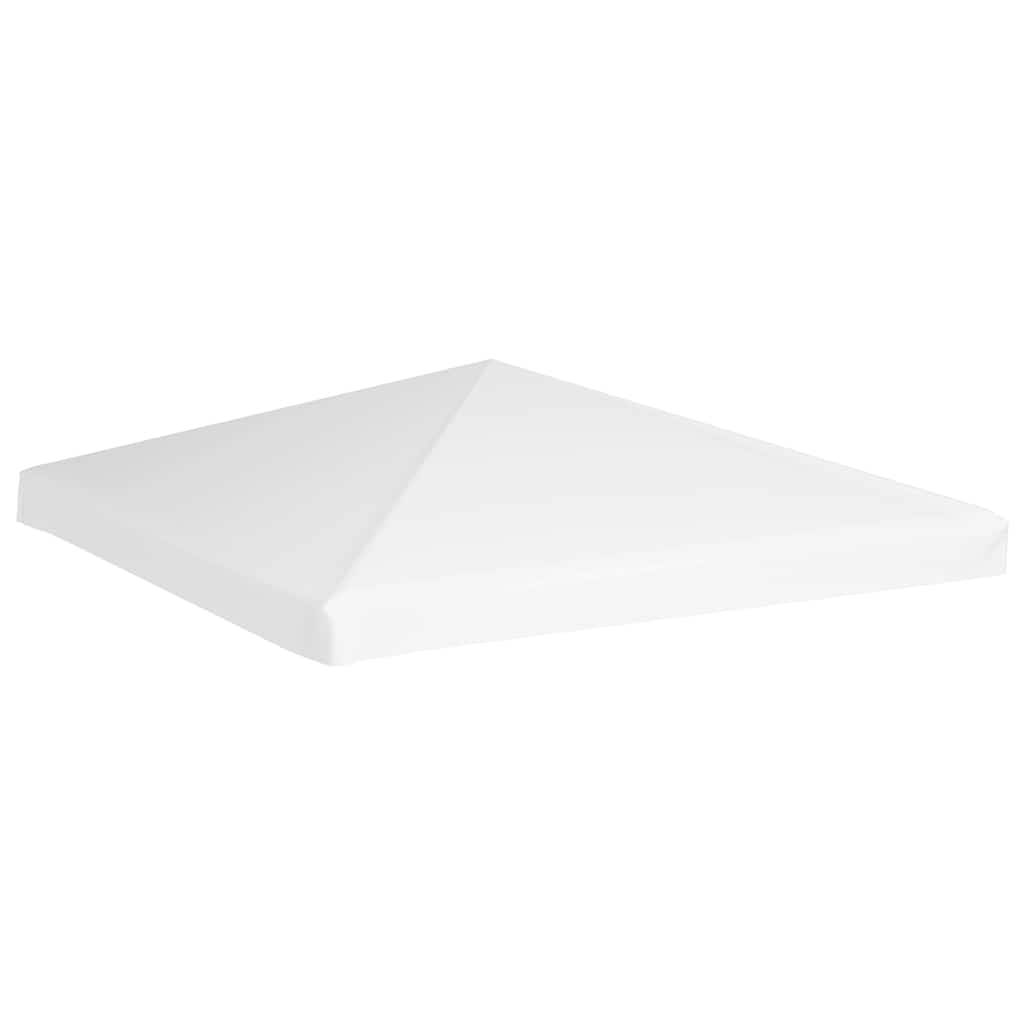 Viršutinis pavėsinės uždangalas, baltos spalvos, 3x3m, 270 g/m² Viršutinis pavėsinės uždangalas, baltos spalvos, 3x3m, 270 g/m² - Image 2