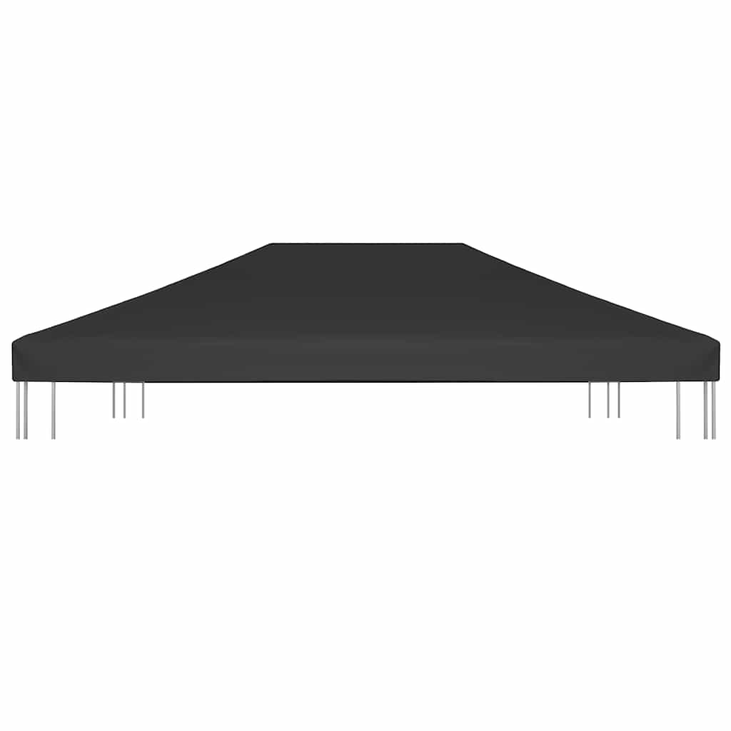 Viršutinis pavėsinės uždangalas, juodos spalvos, 4x3m, 270 g/m² Viršutinis pavėsinės uždangalas, juodos spalvos, 4x3m, 270 g/m² - Image 3