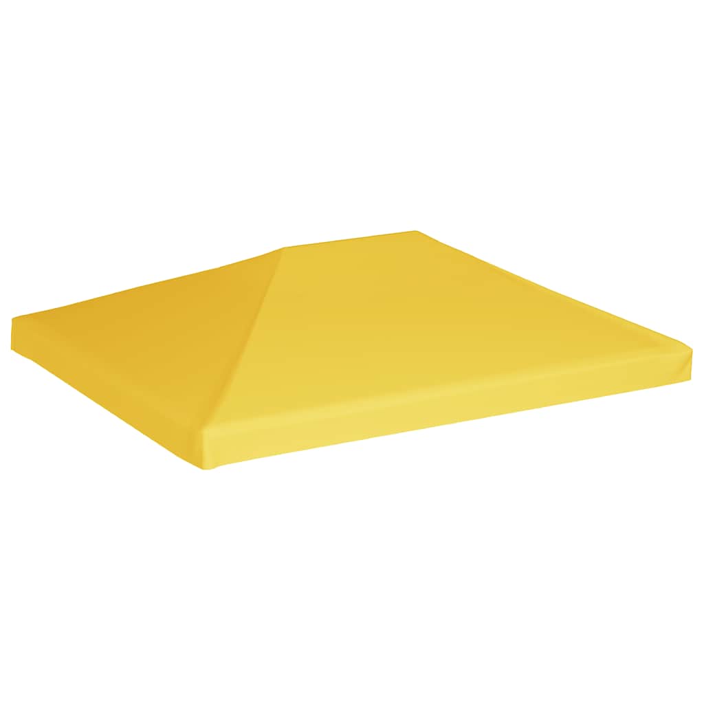 Viršutinis pavėsinės uždangalas, geltonas, 4x3m, 270 g/m² Viršutinis pavėsinės uždangalas, geltonas, 4x3m, 270 g/m² - Image 2