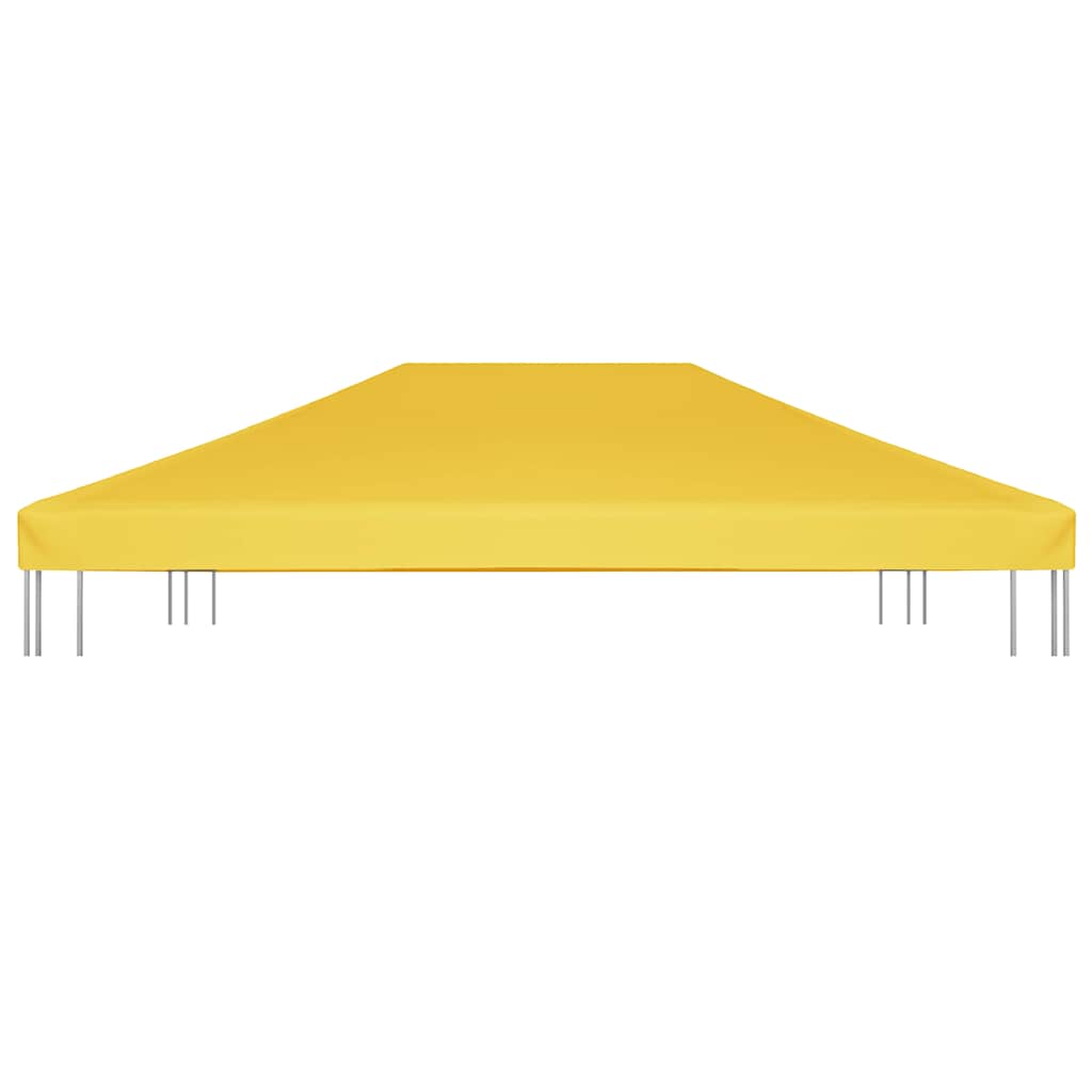 Viršutinis pavėsinės uždangalas, geltonas, 4x3m, 270 g/m² Viršutinis pavėsinės uždangalas, geltonas, 4x3m, 270 g/m² - Image 3