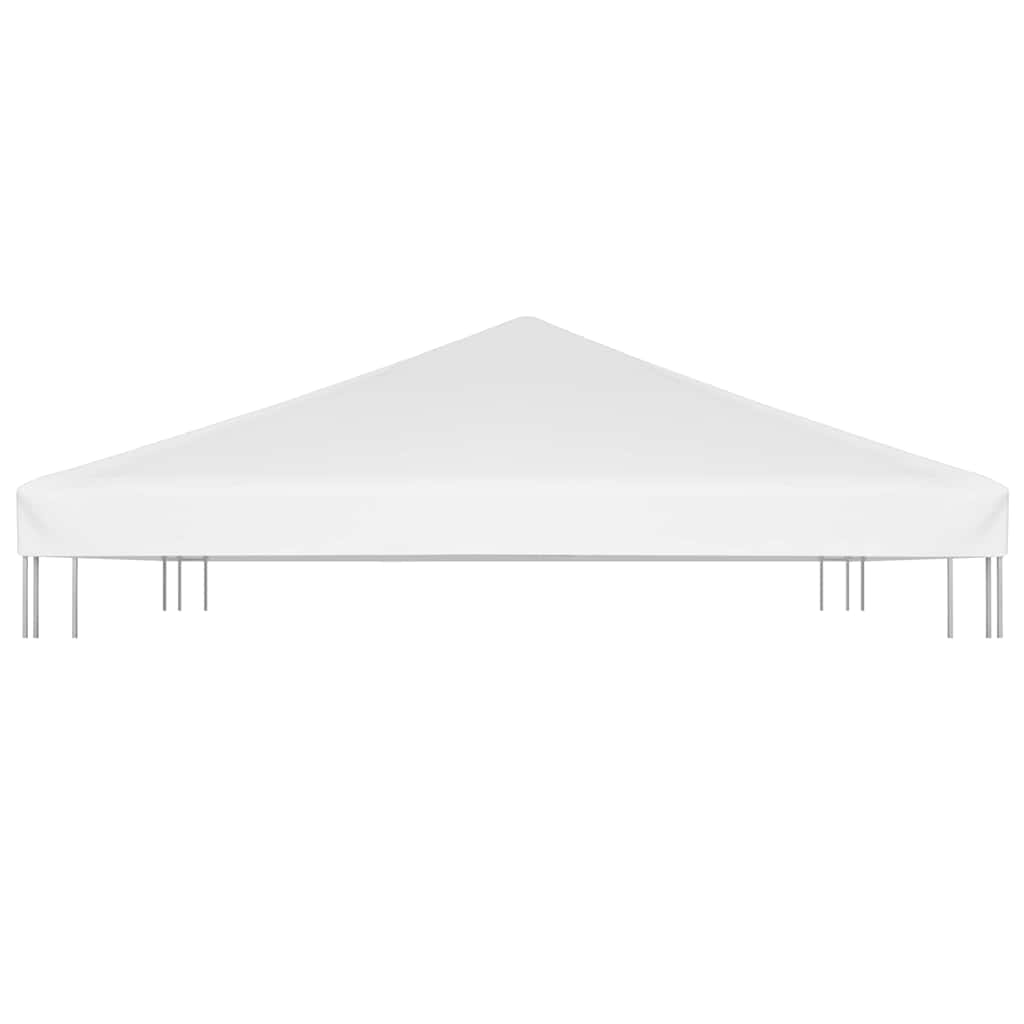 Viršutinis pavėsinės uždangalas, baltos spalvos, 4x3m, 270 g/m² Viršutinis pavėsinės uždangalas, baltos spalvos, 4x3m, 270 g/m² - Image 4