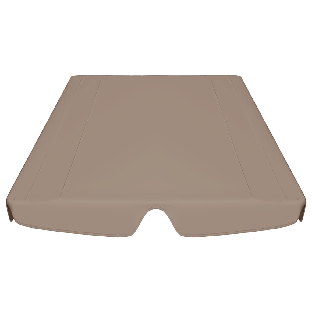 Pakaitinis skliautas sodo sūpynėms, taupe, 188/168×145/110cm Pakaitinis skliautas sodo sūpynėms, taupe, 188/168x145/110cm - Image 4