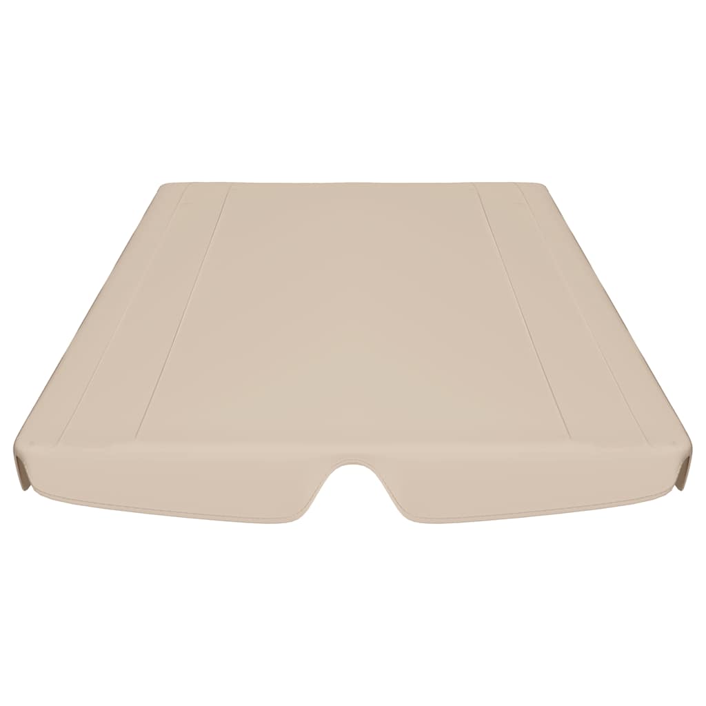 Pakaitinis skliautas sodo sūpynėms, smėlio, 150/130×105/70cm Pakaitinis skliautas sodo sūpynėms, smėlio, 150/130x105/70cm - Image 4