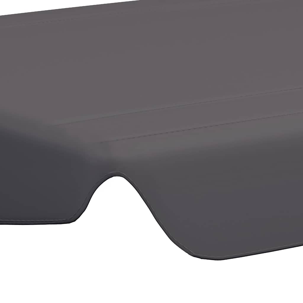 Pakaitinis skliautas sodo sūpynėms, antracito, 150/130×105/70cm Pakaitinis skliautas sodo sūpynėms, antracito, 150/130x105/70cm - Image 5