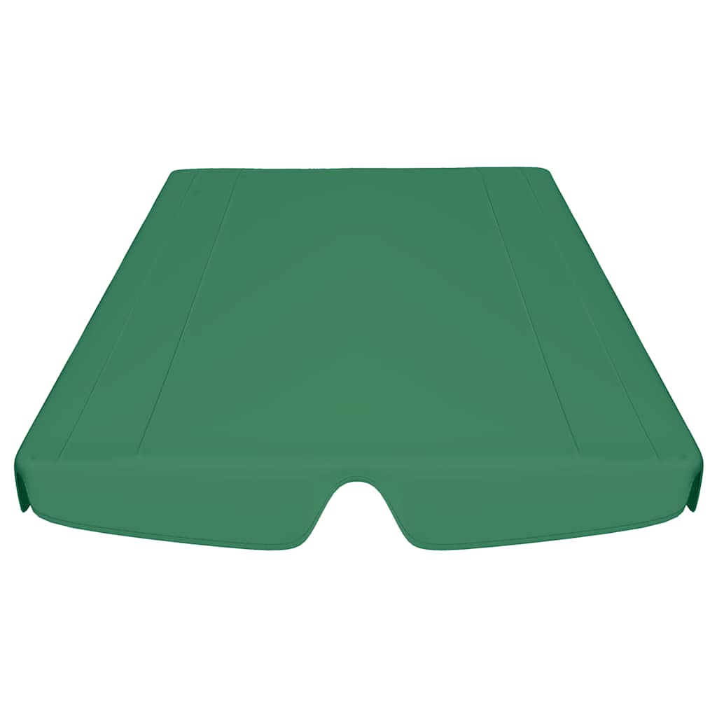 Pakaitinis skliautas sodo sūpynėms, žalias, 150/130×105/70cm Pakaitinis skliautas sodo sūpynėms, žalias, 150/130x105/70cm - Image 4