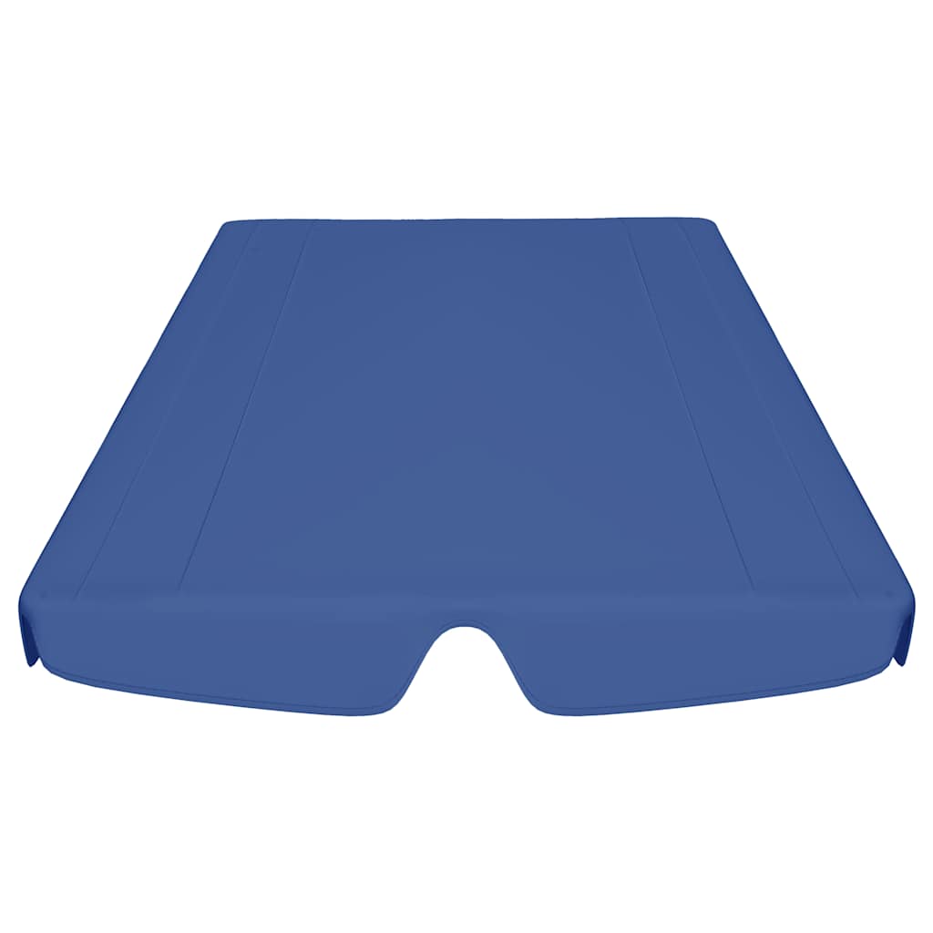 Pakaitinis skliautas sodo sūpynėms, mėlynas, 150/130×105/70cm Pakaitinis skliautas sodo sūpynėms, mėlynas, 150/130x105/70cm - Image 4