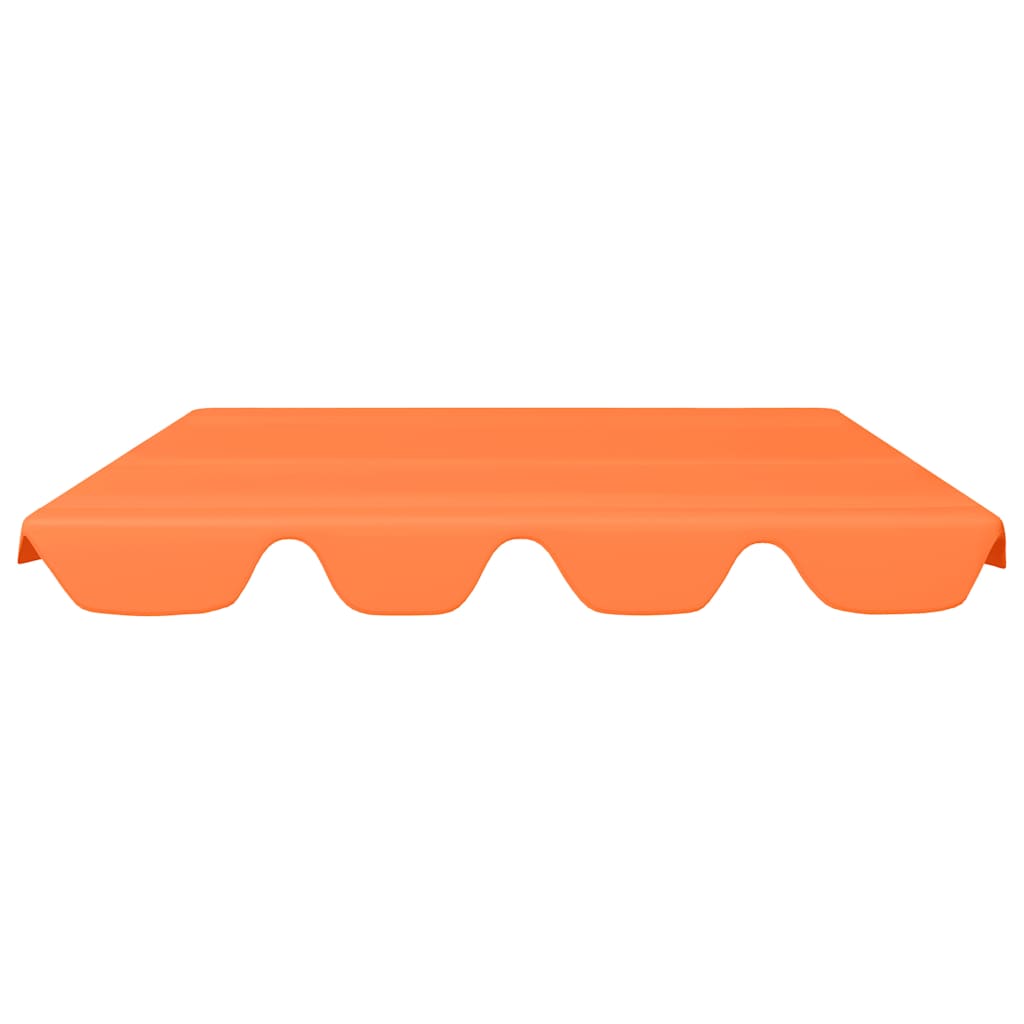 Pakaitinis skliautas sodo sūpynėms, oranžinis, 150/130×105/70cm Pakaitinis skliautas sodo sūpynėms, oranžinis, 150/130x105/70cm - Image 3