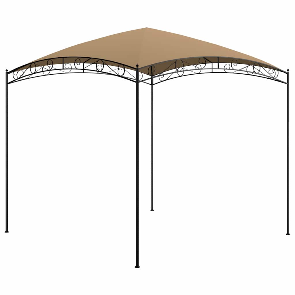 Pavėsinė, taupe spalvos, 3x3x2,65m, 180 g/m² Pavėsinė, taupe spalvos, 3x3x2,65m, 180 g/m² - Image 2