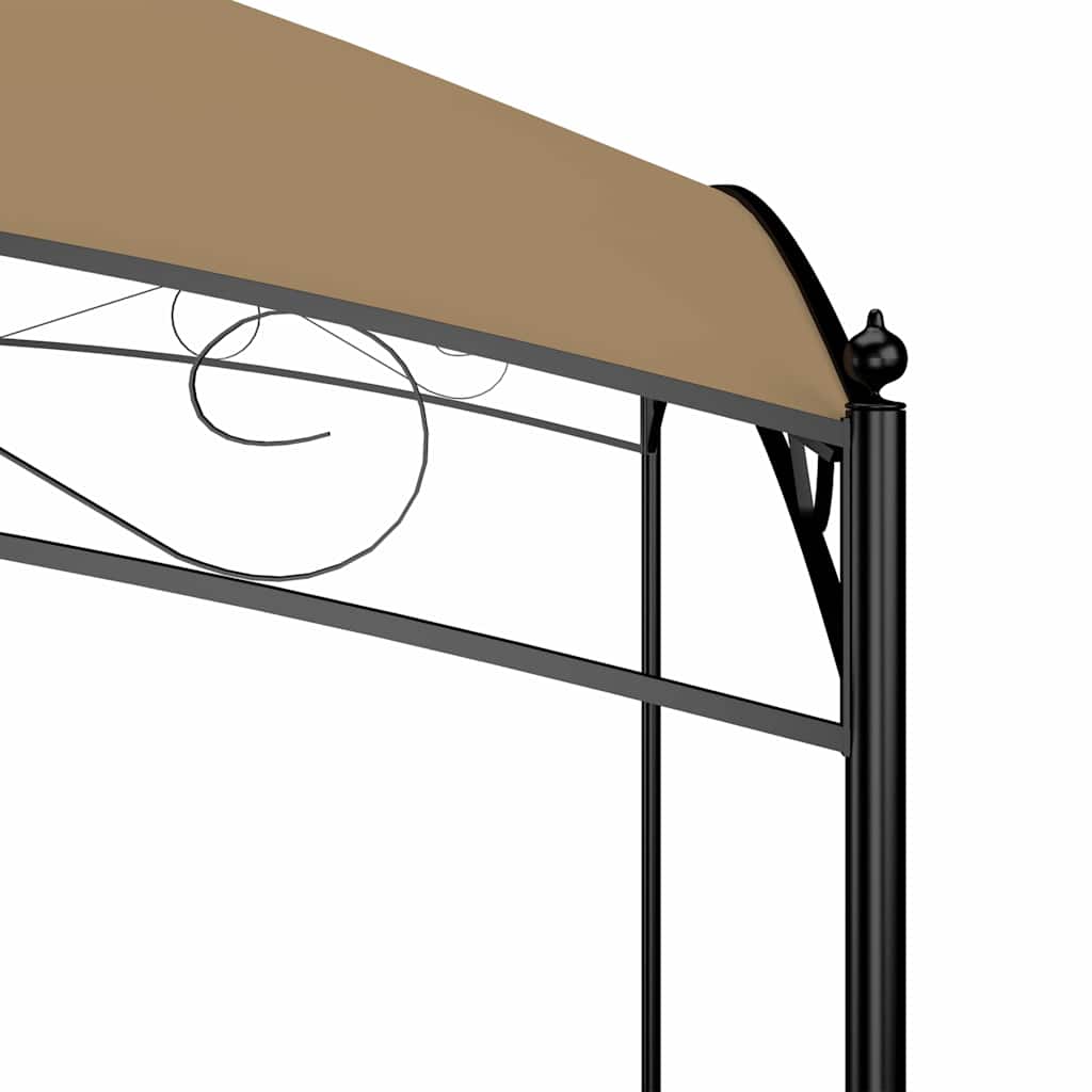 Pavėsinė, taupe spalvos, 3x3x2,65m, 180 g/m² Pavėsinė, taupe spalvos, 3x3x2,65m, 180 g/m² - Image 4