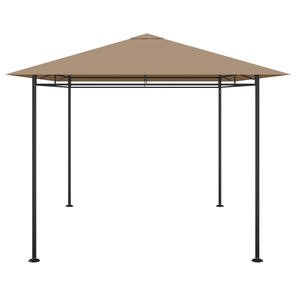 Pavėsinė, taupe spalvos, 384x281x270 cm, 180g/m² Pavėsinė, taupe spalvos, 384x281x270 cm, 180g/m² - Image 3