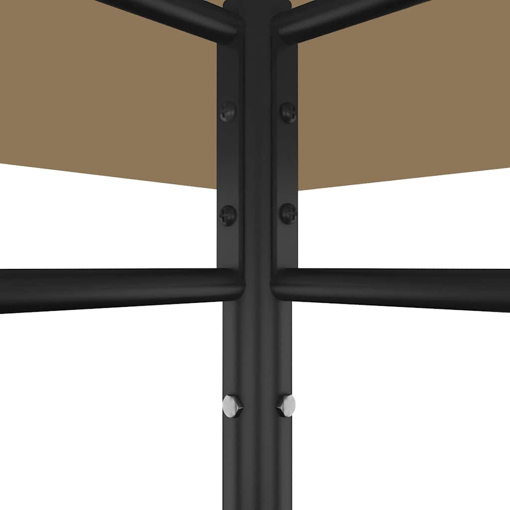 Pavėsinė, taupe spalvos, 384x281x270 cm, 180g/m² Pavėsinė, taupe spalvos, 384x281x270 cm, 180g/m² - Image 4