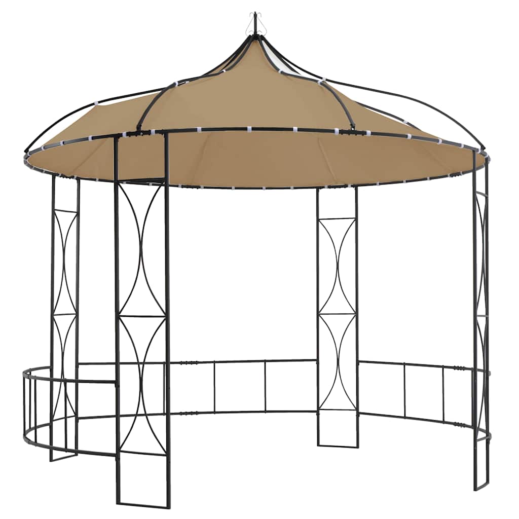 Pavėsinė, taupe spalvos, 300x290cm, apskrita Pavėsinė, taupe spalvos, 300x290cm, apskrita - Image 2