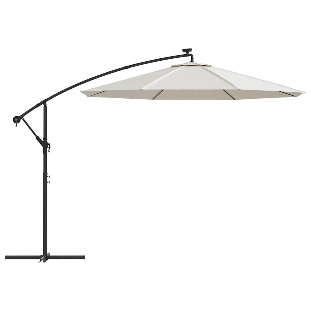 Pakaitinis audinys sodo skėčiui, smėlio baltas, 300cm Pakaitinis audinys sodo skėčiui, smėlio baltas, 300cm - Image 5