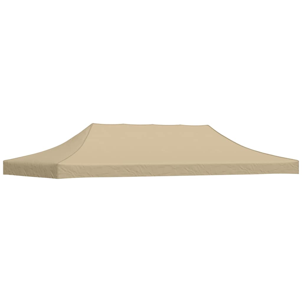Proginės palapinės stogas, smėlio spalvos, 6x3m, 270 g/m² Proginės palapinės stogas, smėlio spalvos, 6x3m, 270 g/m² - Image 2