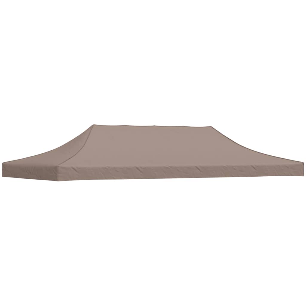 Proginės palapinės stogas, taupe spalvos, 6x3m, 270 g/m² Proginės palapinės stogas, taupe spalvos, 6x3m, 270 g/m² - Image 2