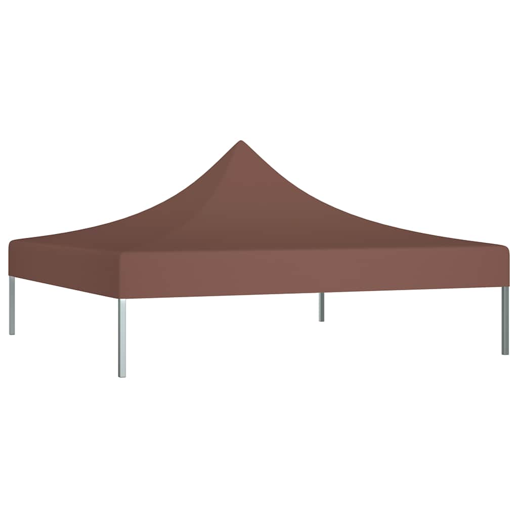 Proginės palapinės stogas, rudos spalvos, 2x2m, 270 g/m² Proginės palapinės stogas, rudos spalvos, 2x2m, 270 g/m² - Image 3