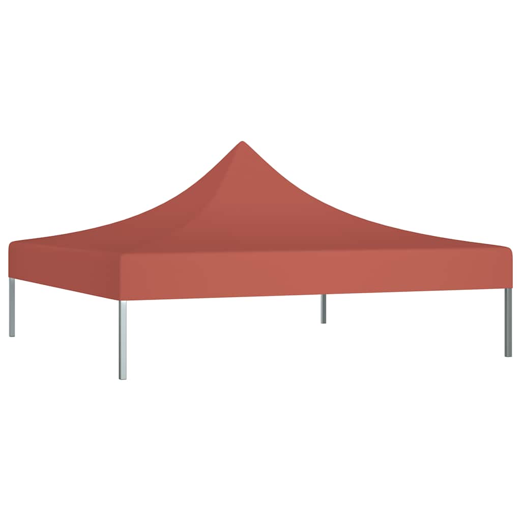 Proginės palapinės stogas, terakota spalvos, 2x2m, 270 g/m² Proginės palapinės stogas, terakota spalvos, 2x2m, 270 g/m² - Image 3