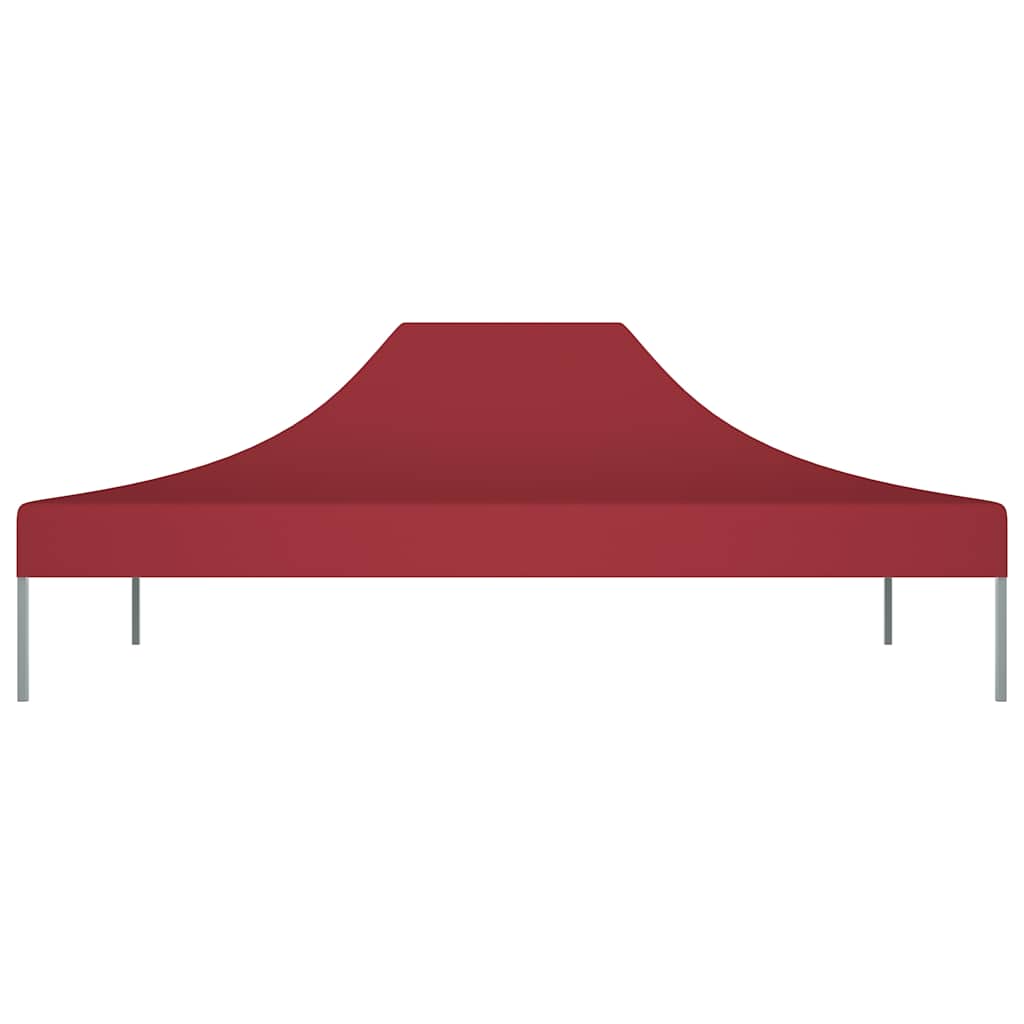 Proginės palapinės stogas, tamsiai raudonas, 4x3m, 270 g/m² Proginės palapinės stogas, tamsiai raudonas, 4x3m, 270 g/m² - Image 3