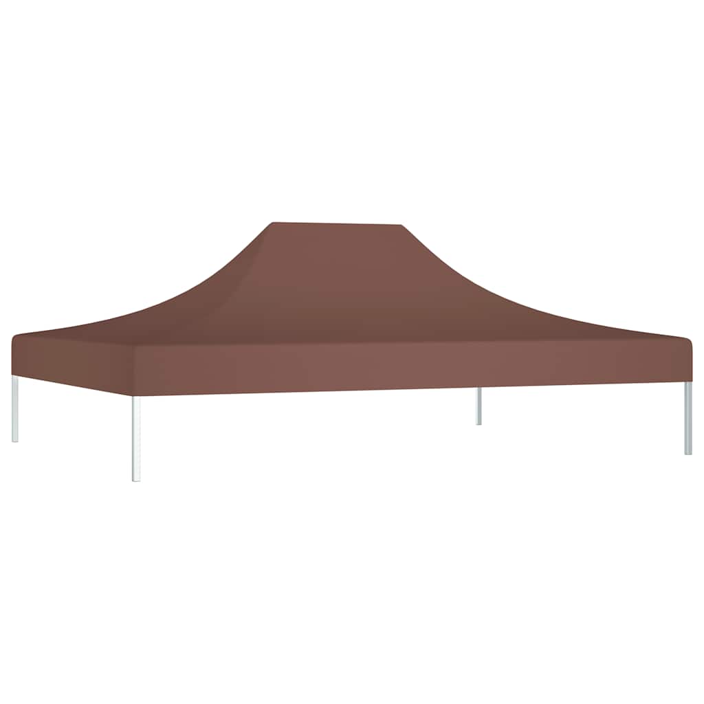 Proginės palapinės stogas, rudos spalvos, 4x3m, 270 g/m² Proginės palapinės stogas, rudos spalvos, 4x3m, 270 g/m² - Image 3