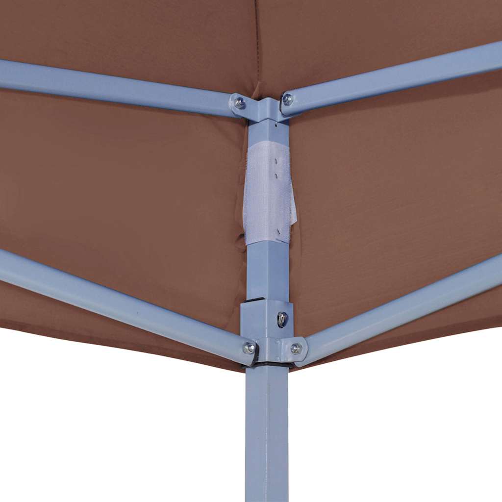 Proginės palapinės stogas, rudos spalvos, 4x3m, 270 g/m² Proginės palapinės stogas, rudos spalvos, 4x3m, 270 g/m² - Image 6