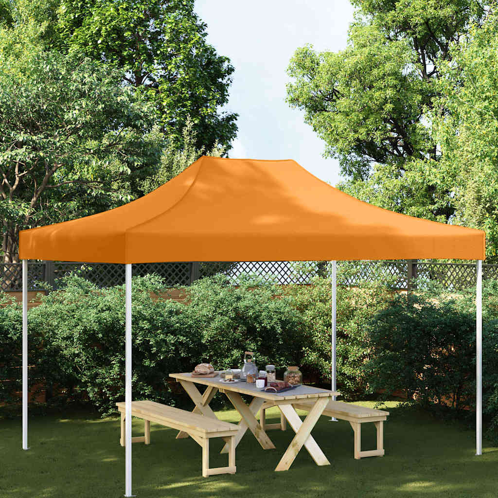 Proginės palapinės stogas, oranžinės spalvos, 4,5x3m, 270 g/m² Proginės palapinės stogas, oranžinės spalvos, 4,5x3m, 270 g/m² - Image 2