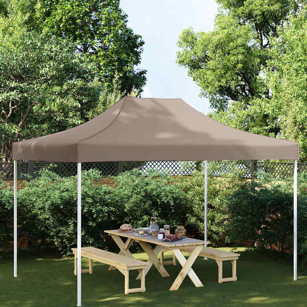 Proginės palapinės stogas, taupe spalvos, 4,5x3m, 270 g/m² Proginės palapinės stogas, taupe spalvos, 4,5x3m, 270 g/m² - Image 2