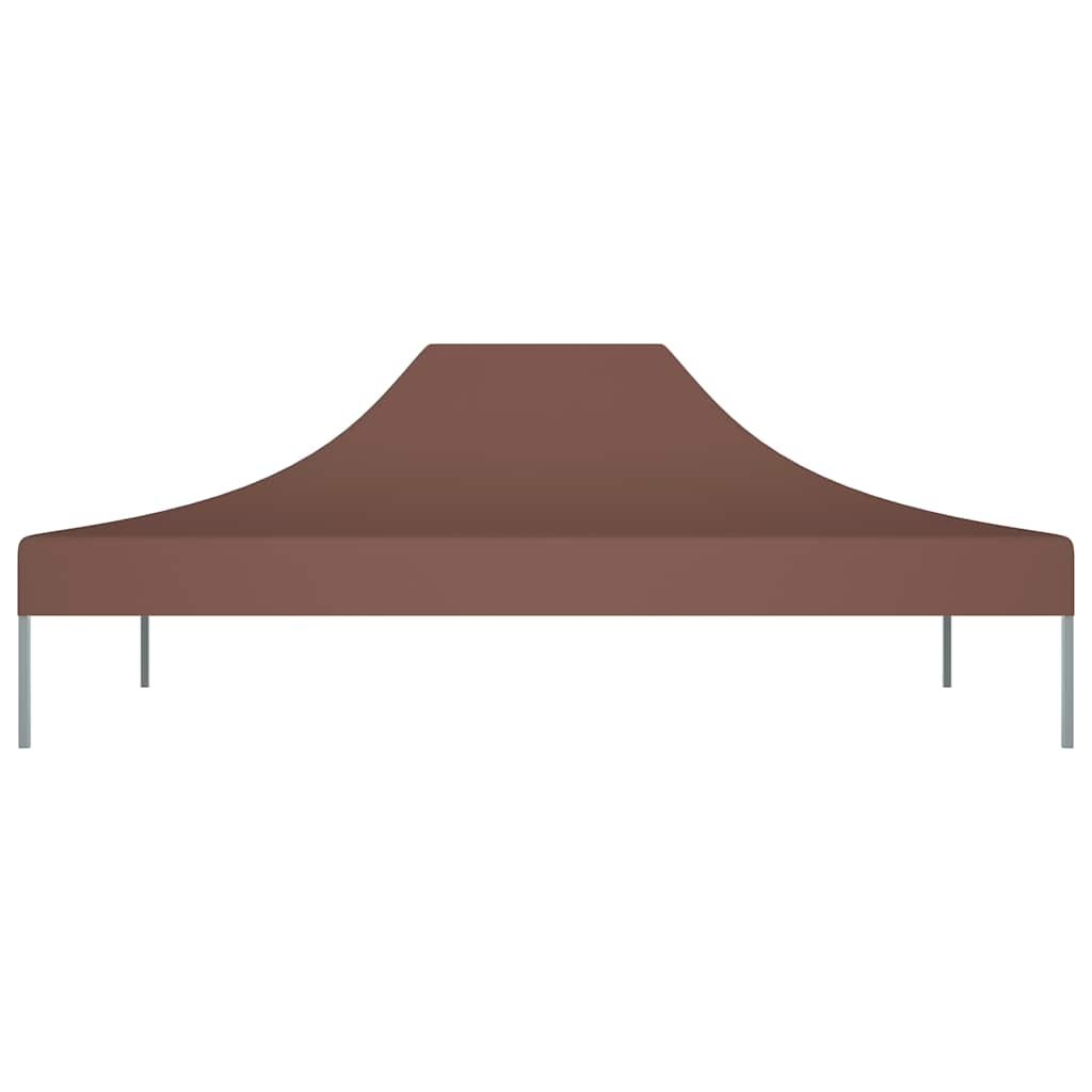 Proginės palapinės stogas, rudos spalvos, 4,5x3m, 270 g/m² Proginės palapinės stogas, rudos spalvos, 4,5x3m, 270 g/m² - Image 3