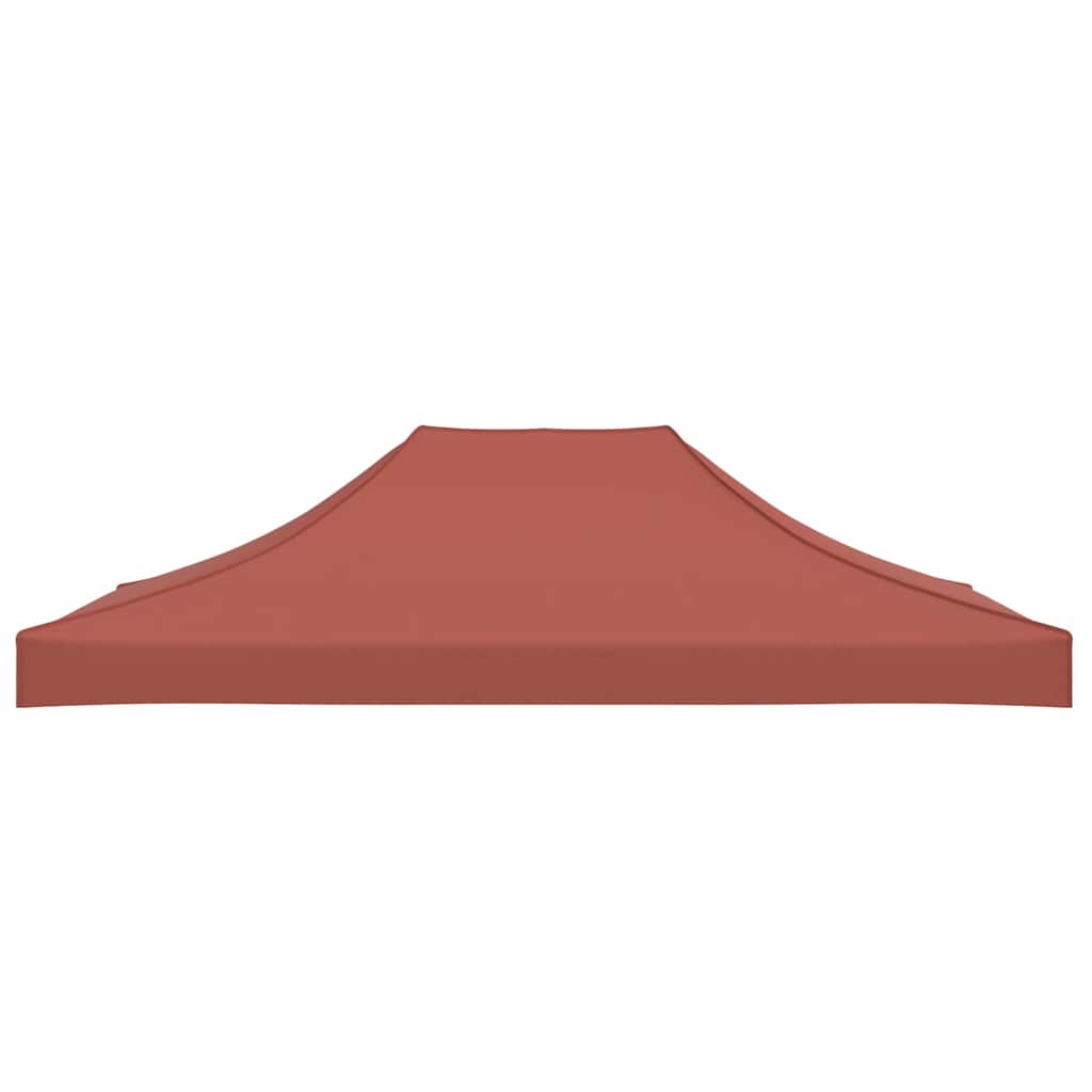 Proginės palapinės stogas, terakota spalvos, 4,5x3m, 270 g/m² Proginės palapinės stogas, terakota spalvos, 4,5x3m, 270 g/m² - Image 4