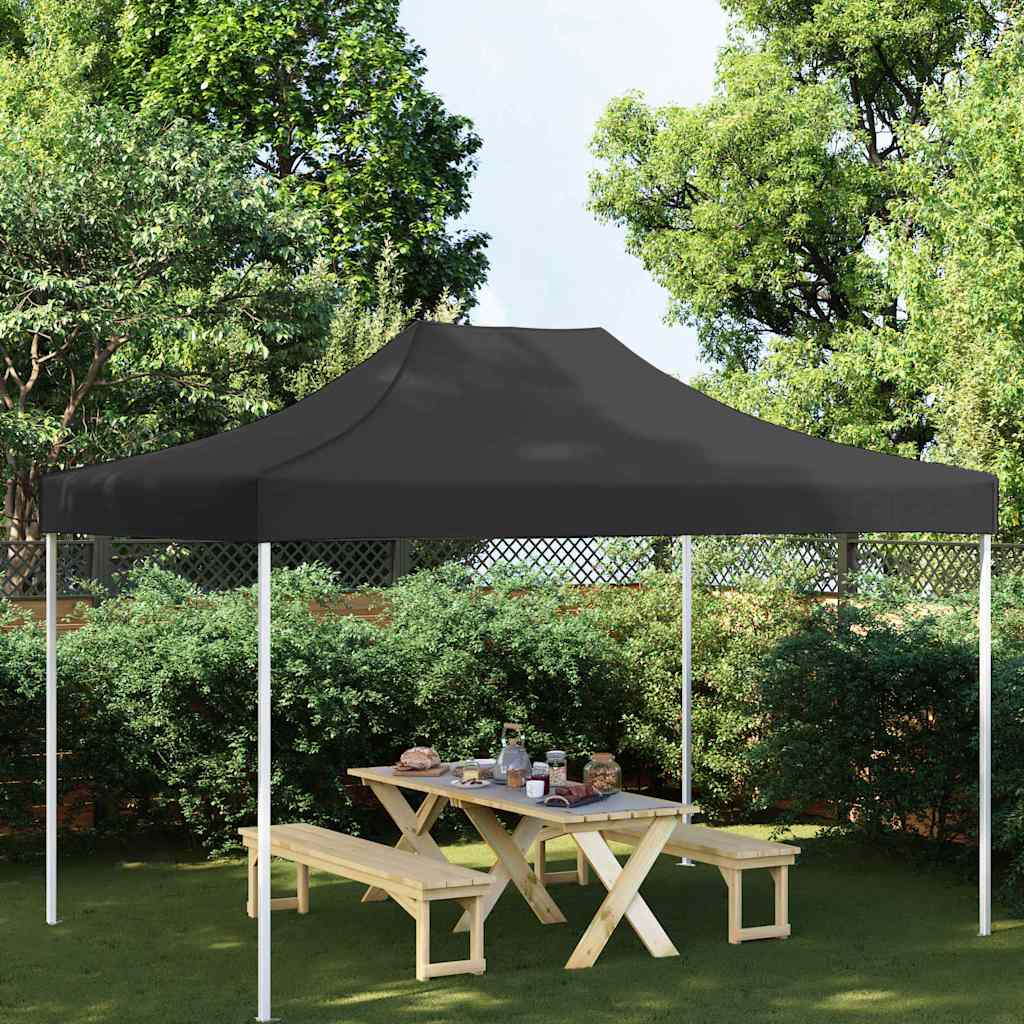 Proginės palapinės stogas, juodos spalvos, 4,5x3m, 270 g/m² Proginės palapinės stogas, juodos spalvos, 4,5x3m, 270 g/m² - Image 2