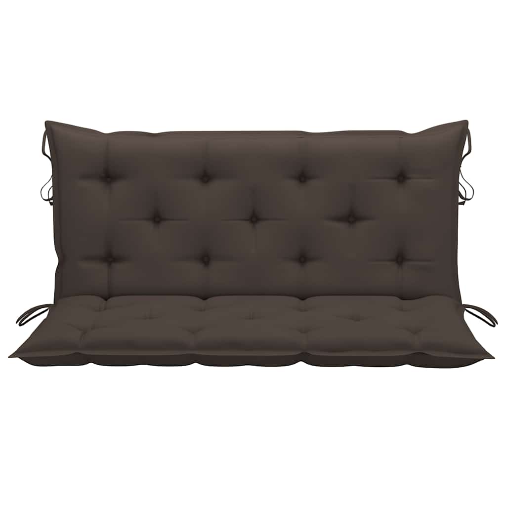 Supamas suoliukas su taupe spalvos pagalvėle, 170cm, tikmedis Supamas suoliukas su taupe spalvos pagalvėle, 170cm, tikmedis - Image 8