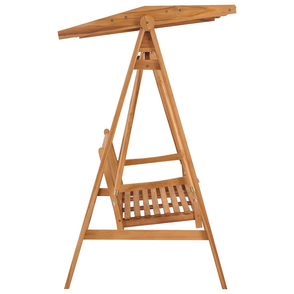 Supamas suoliukas su šviesiai žalia pagalvėle, 170cm, tikmedis Supamas suoliukas su šviesiai žalia pagalvėle, 170cm, tikmedis - Image 4